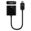 Picture of Belkin HDMI to VGA + 3.5mm Audio Adapter M/F 1080p 5 ft. Black BLKF2CD058