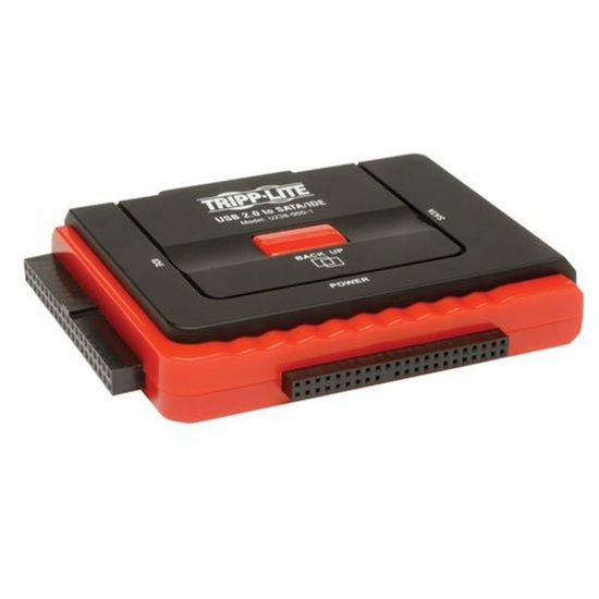 Picture of Tripp Lite USB 2.0 Hi-Speed to Serial ATA (SATA) and IDE Adapter for 2.5in / 3.5in / 5.25in Hard Drives(U238-000-1)