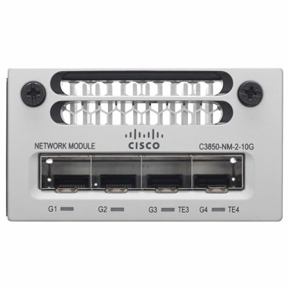 Picture of Cisco C3850-NM-2-10G C3850 4 X GB ETH, 2 X 10GGB ETH Module - New Open Box