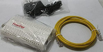 Picture of NBS Frontier Fios Formerly Verizon WF-803 FT MoCA 2.5 to Ethernet Bridge WAN/Full/LAN Selector Up to 2.5Gbps Bandwidth with existing coaxial Cables Great Companion for Home mesh Wi-Fi, White