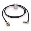 Picture of SZRMCC High Density HD Right Angle Micro BNC Q4 to Standard BNC 75 Ohm UHD 4K Video Coaxial Cable for Blackmagic Video Assist 5″ 12G-SDI HDR Monitor (3m)