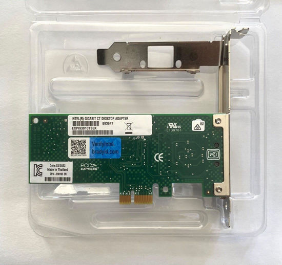 Picture of Intel EXPI9301CTBLK 10/ 100/ 1000Mbps PCI-Express Network Adapter 1 x RJ45