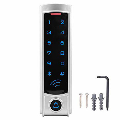 Picture of eboxer-1 Keypad Access Control, 125KHz Password Card Reader, Electronic Keypad Door Lock, Backlit Keyboard Access Control All-in-one Machine, 3 Opening Methods