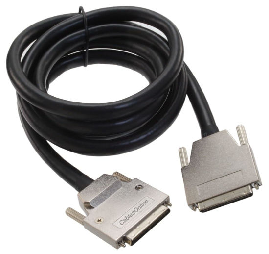 Picture of CablesOnline 6ft VHDCI 68-Pin 0.8mm Male to VHDCI 68-Pin 0.8mm Male SCSI-5 to SCSI-5 Cable, SC-5506