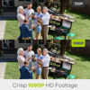 Picture of SANNCE 2 Pack 1080P Full Colorful Night Vision CCTV Camera, 2.0MP HD-TVI Wide Angle Bullet Security Camera with 2 Warm Lights Built-in, Indoor and Outdoor Use, 100ft Clear Full Color Night Vision