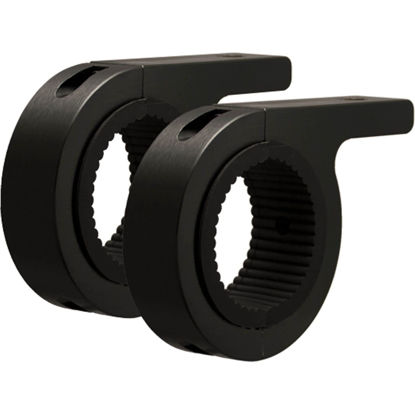 Picture of Pair of Black 2.00" Tube Frame Mounting Clamp (For M10 Mounting Bolt)