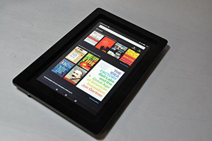 Picture of TABcare Compatible with Kindle Fire HD 10 Security Acrylic VESA Kit for POS, Kiosk, Store, Show Display (Black)