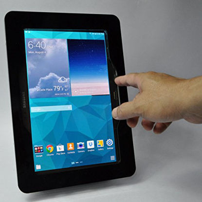 Picture of TABcare Compatible Samsung Galaxy Tab 4 10.1 Black VESA Security Enclosure for Store Display, Show Display, Kiosk, POS