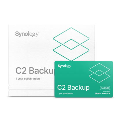 Picture of Synology C2 Cloud Backup License: 500GB 1 Year