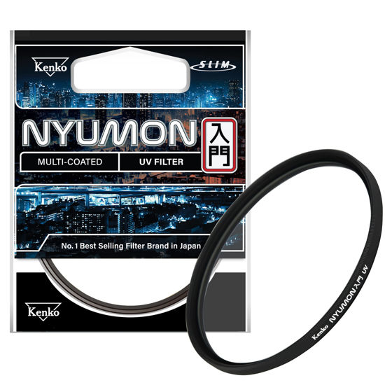 Picture of Kenko Nyumon Slim Ring 82mm UV Multi-Coated (MC) Filter, Black, compact (228249)