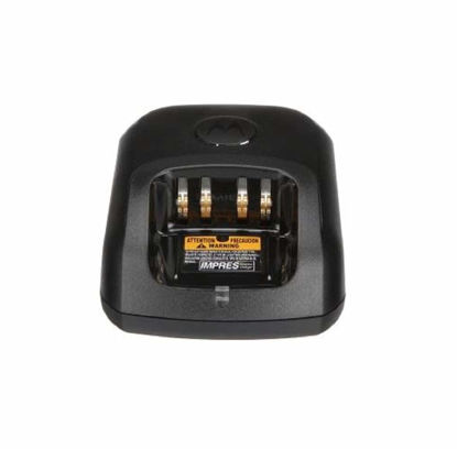 Picture of PMPN4174A PMPN4174 Original Motorola IMPRES MOTOTRBO Single Unit Rapid Charger - Replaced WPLN4232A WPLN4232