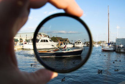 Picture of C-PL (Circular Polarizer) Multicoated | Multithreaded Glass Filter (37mm) for Panasonic Lumix DMC-LX7 (Includes Filter Adapter Ring)