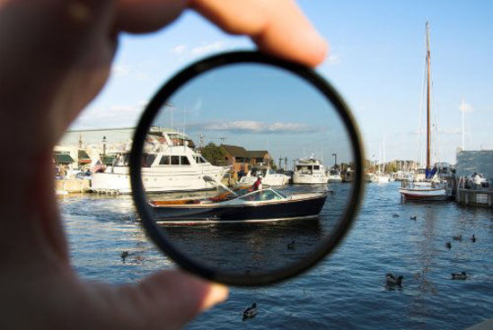 Picture of C-PL (Circular Polarizer) Multicoated | Multithreaded Glass Filter (37mm) for Panasonic Lumix DMC-LX7 (Includes Filter Adapter Ring)