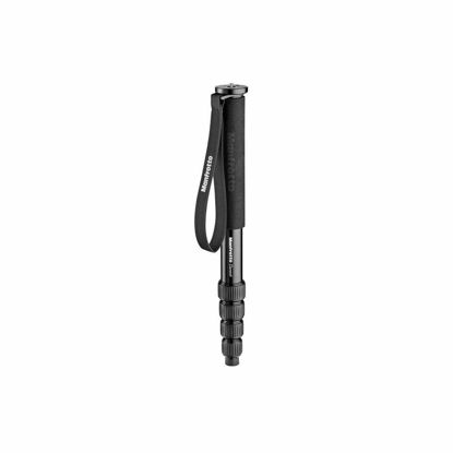 Picture of Manfrotto Element Aluminum 5-Section Monopod, Black (MMELEA5BK)