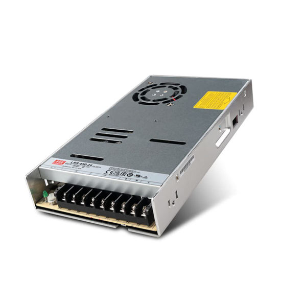 Picture of Original Mean Well LRS-450-24 450W 24V Switching Power Supply 110V/220V AC to 24V DC 18.8A 450W dc Power Supply Transformer