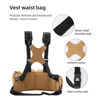 Picture of Camnoon Camera Harness Chest Pack Camera Vest Camera Bag Camera Waist Pack Waterproof for DSLR Camera Body Lens Smartphone Water Bottle