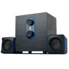 Picture of GOgroove SonaVERSE LBr 2.1 Computer Speakers with Subwoofer - USB Powered PC Speaker System with 3.5mm AUX Audio Input, Bass/Volume Control Knobs, 11W RMS - Compact Size for Desktop, Laptop, Desks