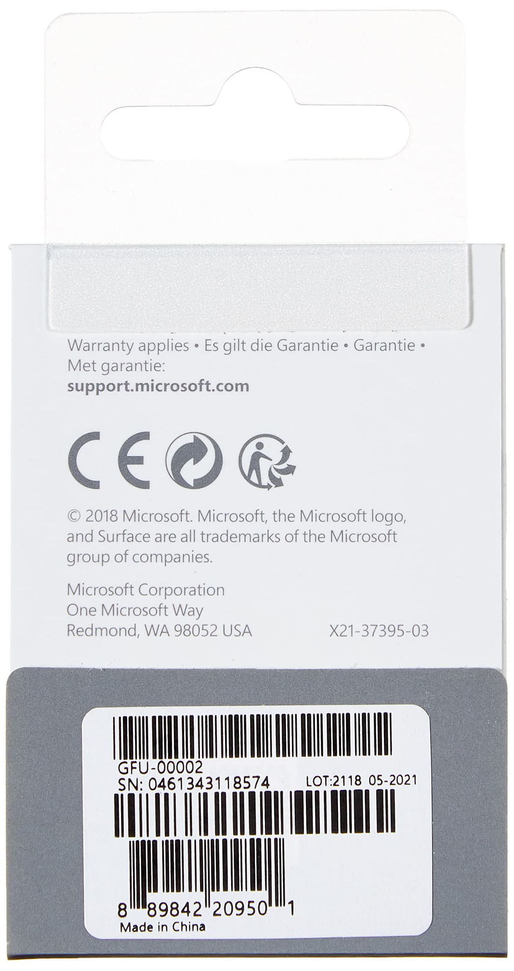 Microsoft Surface RJ4-00002 Kit Di Ricambio Punte Per Stylus – Punta Di Ricambio Per Penna Surface