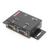 Picture of Dual Port USB to Serial RS-232 Adapter w/LEDs, Mountable, Wide OS Compatibility, FTDI Chip