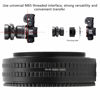 Picture of S erounder Focusing Helicoid Adapter, M65M65 2555mm Camera Adjustable Focusing Helicoid Adapter Macro Extension Tube Adapter Converter Connector