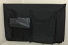 Picture of Comp-Bind Technology TV Cover Compatible with Sunbrite SB-5574UHD-BL 55'' TV OUTDOOR Waterproof Black Cover, FITS TV WITH WALL MOUNT, Heavy Duty Material, Cover Dimensions 50.7''W x 4.56''D x 29.5''H