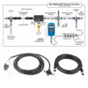 Picture of EVGATSAUTO for NMEA2000 Starter Kit, ABS IP67 Waterproof for NMEA 2000 Backbone Cables T Connector Power Cable Male Female Resistor 3 Port Adapter for Garmin Networks
