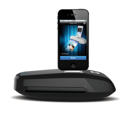 Picture of Mustek S600i Black iPhone/iPod 30 Pin Connector Docking Scanner