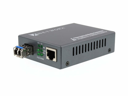 Picture of Fast Ethernet Fiber Media Converter - UTP to 100Base-FX - LC Singlemode, 20km...