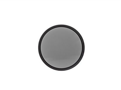 Picture of Heliopan 55mm Neutral Density 4x (0.6) Filter (705536) with specialty Schott glass in floating brass ring