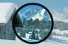 Picture of Heliopan 55mm Neutral Density 2x (0.3) Filter (705535) with specialty Schott glass in floating brass ring