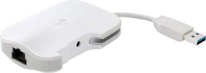 Picture of Kanex DualRole USB 3.0 to (3) Port USB Hub with Gigabit Ethernet Port (USB3GBIT3X)