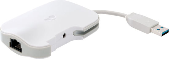 Picture of Kanex DualRole USB 3.0 to (3) Port USB Hub with Gigabit Ethernet Port (USB3GBIT3X)