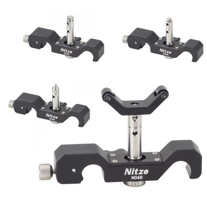 Picture of Nitze 15mm LWS Camera Lens Support Bracket Rig Y-Shape Height up to 33mm Diameter is up to 147mm