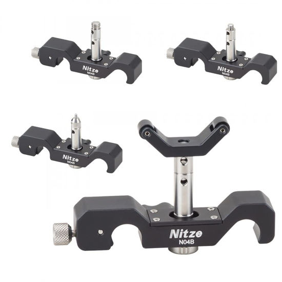 Picture of Nitze 15mm LWS Camera Lens Support Bracket Rig Y-Shape Height up to 33mm Diameter is up to 147mm
