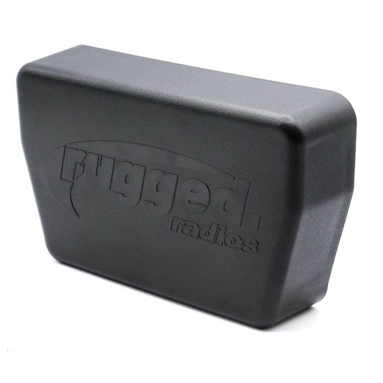 Picture of Rugged Radios Magnetic Radio Cover for Off Road Multi Mount Inserts - Features Strong Magnets and Rubber Seal