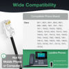 Picture of Yealink Phone Headsets for Office Phones YHS36 QD to RJ9 Wired Headset Compatible with Cisco Desk Phones 8800/7800/7900/6945 Series Landline Telephone Headset with Microphone -Mono/124g/2.1m Cable