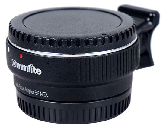 Picture of Commlite Lens Mount Adapter CM-EF-NEX B (Canon EF Mount Lens to Sony E-Mount Converter) with Electronic Contact