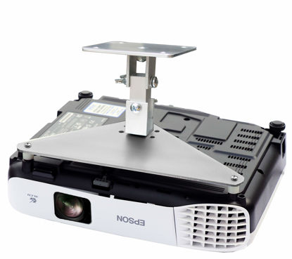 Picture of PCMD, LLC. Projector Ceiling Mount Compatible with Epson Home Cinema 660 760HD 1060 2100 2150 (5-Inch Extension)
