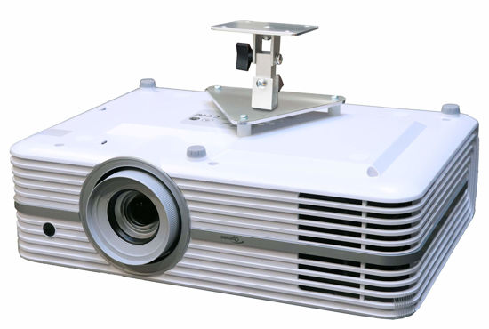 Picture of PCMD, LLC. Projector Ceiling Mount Compatible with Optoma UHD30 UHD380X UHD42 UHD50X UHD52ALV (5-Inch Extension)