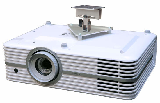 Picture of PCMD, LLC. Projector Ceiling Mount Compatible with Optoma 4K550 4K550ST UHD370X UHD51ALV UHD51ALVe with Lateral Shift Coupling (5-Inch Extension)