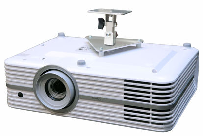 Picture of PCMD, LLC. Projector Ceiling Mount Compatible with Optoma UHD33 UHD35 UHD35+ UHD38 UHD55 UHD58SA (5-Inch Extension)