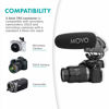 Picture of Movo VXR3030 Camera Shotgun Microphone - Supercardioid Microphone with Headphone Monitoring for DSLR's, Mirrorless, Recorders, and Camcorders