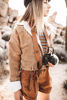 Picture of TETHER Tan Leather Overlap Strap. Two-in-one Highly Adjustable Leather Camera Strap for DSLR/SLR/Mirrorless Cameras Strap for Nikon, Canon, Olympus, Fujifilm.