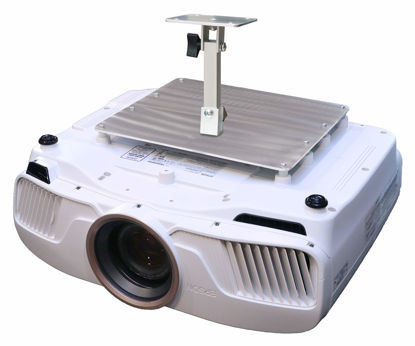 Picture of PCMD, LLC. Projector Ceiling Mount Compatible with Epson Home Cinema 5050UB 5050UBe Pro Cinema 6050UB (8-Inch Extension)