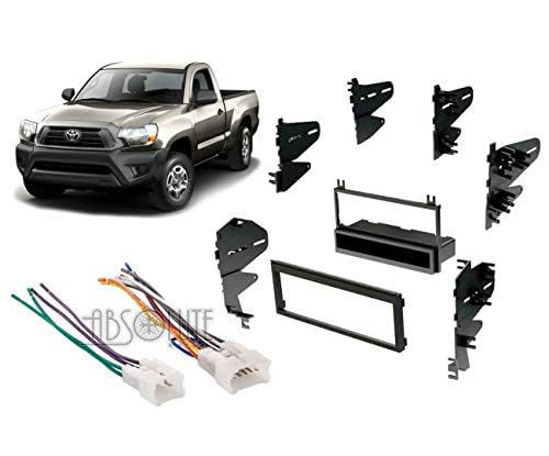Picture of Absolute USA ABS99-8101 Fits Toyota Tacoma 1995-2004 Single DIN Stereo Harness Radio Install Dash Kit Package
