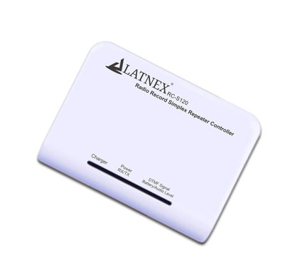 Picture of LATNEX RC-S120 Simplex Repeater Controller - DMR Crossband Repeater and Radio Voice Recorder Connects to Virtually Any UHF, VHF Handheld, Base, Two Way, Amateur Ham or Mobile Radio