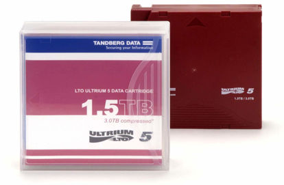 Picture of 2CQ4904 - Tandberg Data 433955 LTO Ultrium 5 Data Cartridge with Case