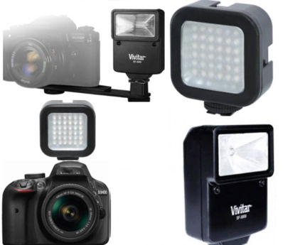 Picture of PRO Flash + 36 LED Light for Nikon DSLR Camera D3400 D5600 D80 D90 D7100 D7200