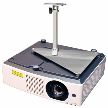 Picture of PCMD, LLC. Projector Ceiling Mount Compatible with Panasonic PT-VMW50 VMW50U VMW60 VMZ40 VMZ40U VMZ50 (14-Inch Extension)