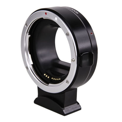 Picture of Foto&Tech EF-EOS R Mount Adapter, Auto-Focus Lens Mount Converter Compatible with EF EF-S Lens, EOS R R5 R6 R7 RP Mirrorless Digital Camera Body and Red Digital Cinema Mount